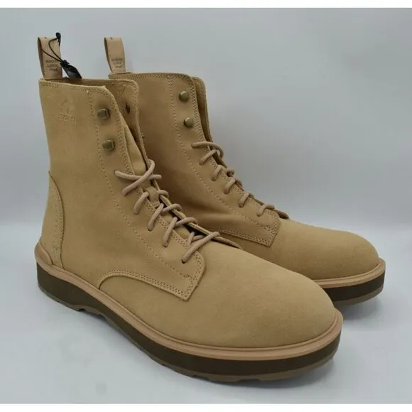 Sorel Mens Size 12 Hi-Line Lace Canoe Major Waterproof Suede Lace Up Boots Shoes