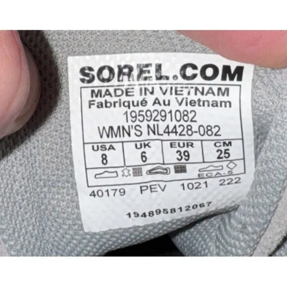 Sorel Out 'N About III Classic Womens Waterproof Lined Winter Rain Boots Size 8
