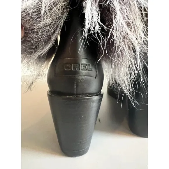 Sorel Park City fold over wedge boots size 7