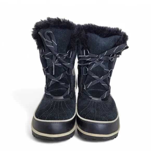 Sorel Tivoli II Lace Up Shorts Boots 8 Black