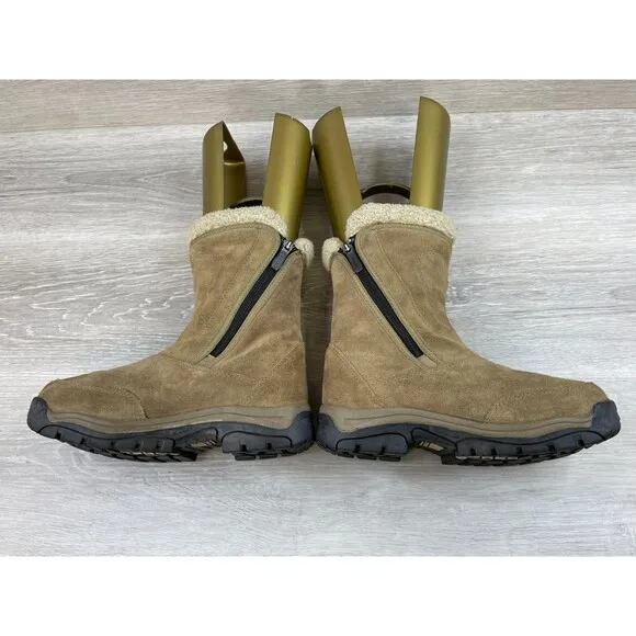 Sorel Waterfall NL1964-250 Women's 6.5 Brown Suede Leather Insulated Snow Boot
