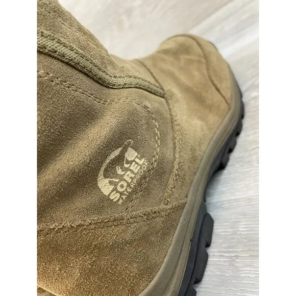 Sorel Waterfall NL1964-250 Women's 6.5 Brown Suede Leather Insulated Snow Boot