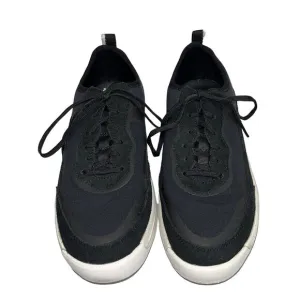 Sorel Women’s Ona 503 Low Sneakers Size 9 Black Leather Suede &amp; Textile Mix EUC
