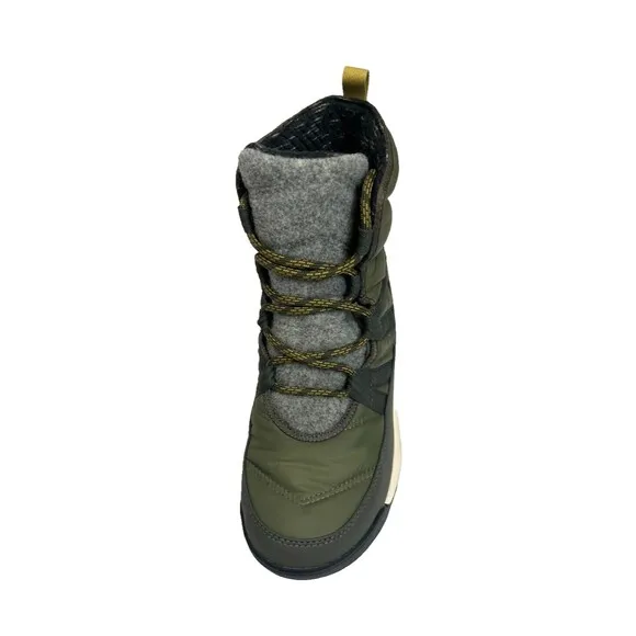 Sorel Womens Whitney Ii Short Lace Up Waterproof Boot Stone Green Winter Sz 9.5