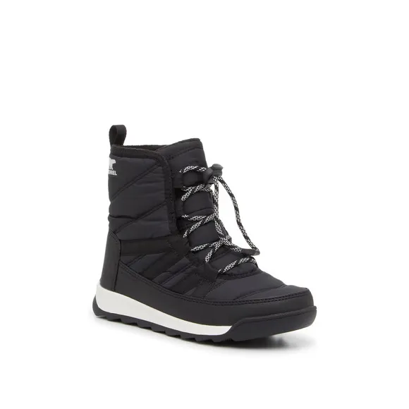 Sorel Women's Whitney II Short Lace Waterproof Winter Boot, Black Size 5M