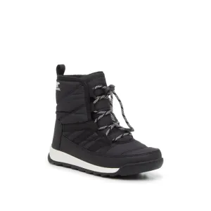 Sorel Women's Whitney II Short Lace Waterproof Winter Boot, Black Size 5M
