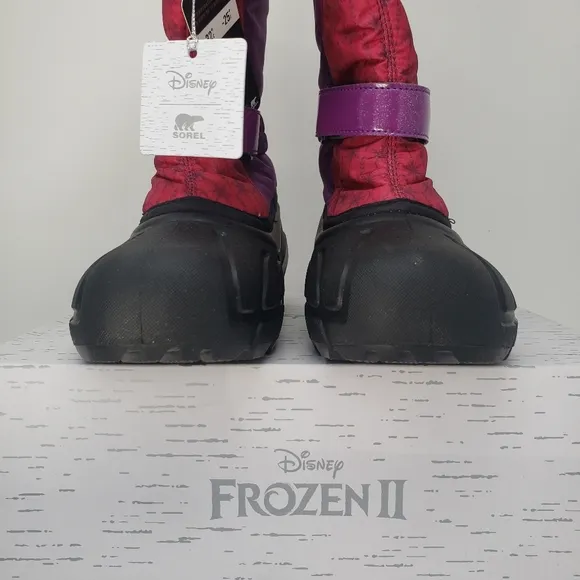Sorel x Disney Frozen Winter Boots NWT Big Girls