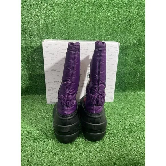 Sorel Youth Girls Disney Frozen Shoes Anna Purple Insulated Snow Boots Size 6