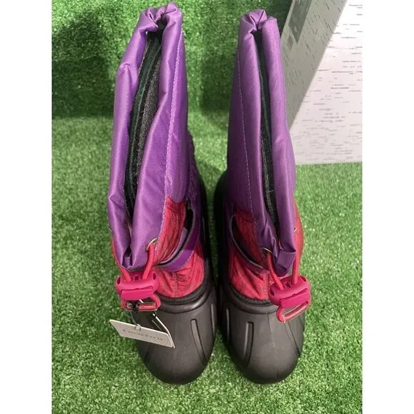 Sorel Youth Girls Disney Frozen Shoes Anna Purple Insulated Snow Boots Size 6