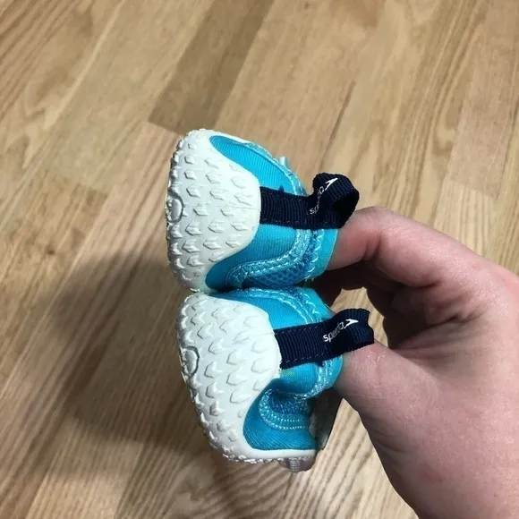 Speedo Blue Water Shoes Kids Toddler Blue Sz 9