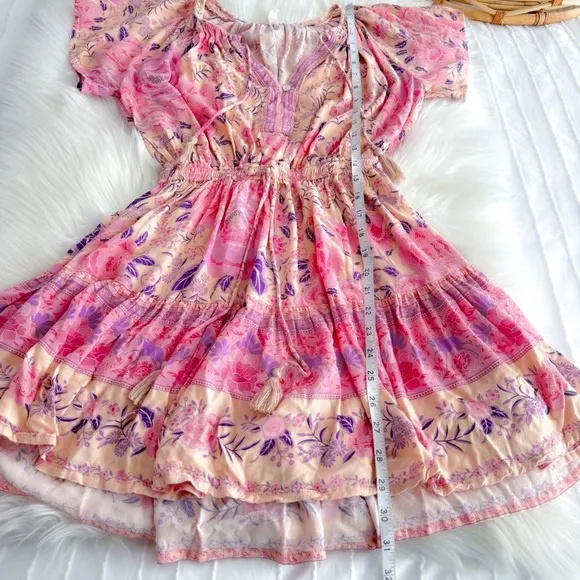 Spell And The Gypsy Mystic Playdress Musk Pink Mini Dress