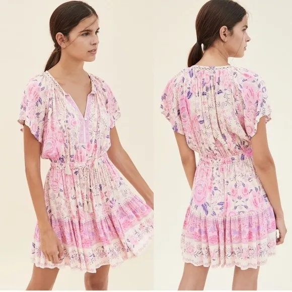 Spell And The Gypsy Mystic Playdress Musk Pink Mini Dress