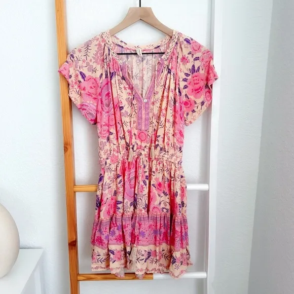 Spell And The Gypsy Mystic Playdress Musk Pink Mini Dress