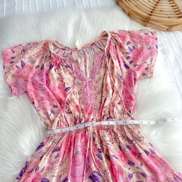 Spell And The Gypsy Mystic Playdress Musk Pink Mini Dress