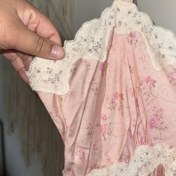 Spell Fleur Slip Dress Pink Champagne Preloved 3XL