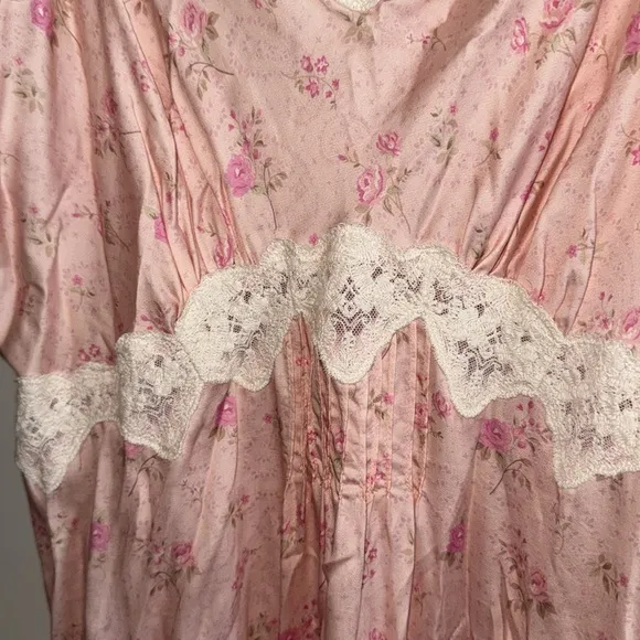 Spell Fleur Slip Dress Pink Champagne Preloved 3XL