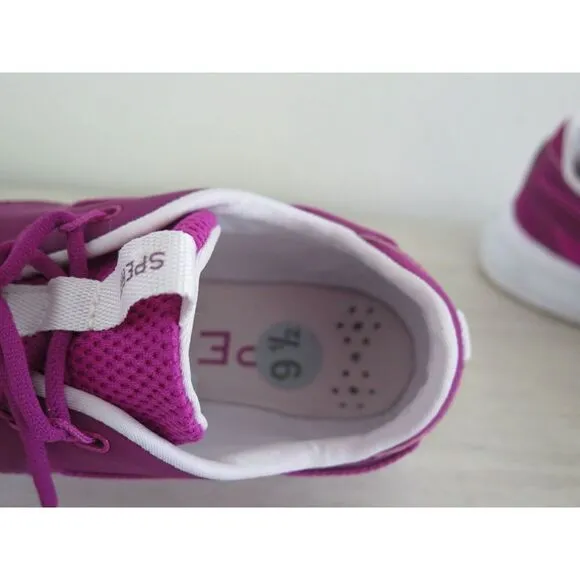 Sperry STS85682 Women's Sz 9.5 Magenta Topsider 7 Seas 3 Eye Boating Shoes $90 
