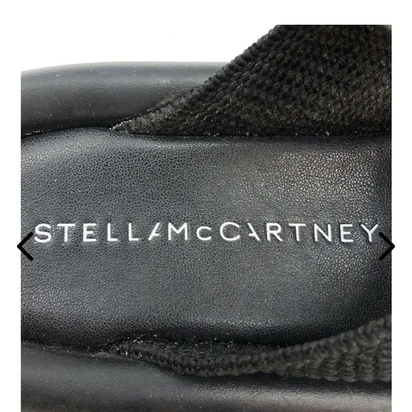 Stella McCartney Air Slide EU 36 Vegan Leather Canvas Flip Flops EUC / US 6.5