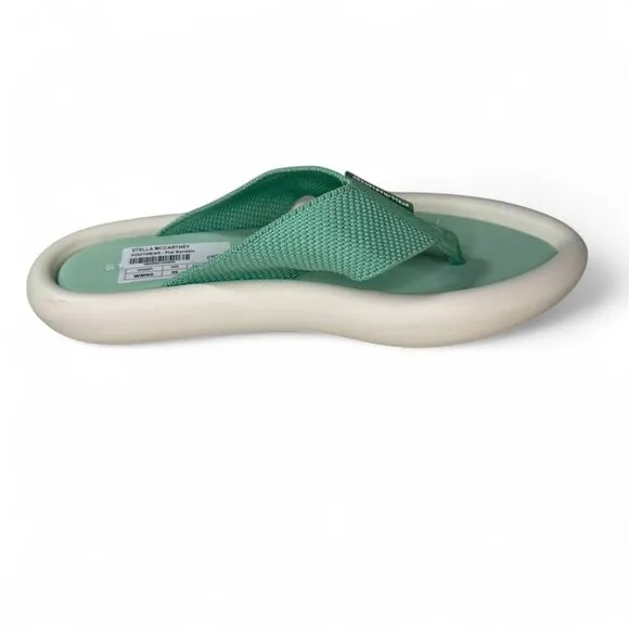 Stella McCartney Women's Mint Green Air Slide Flip Flop Sandals EU 39 NWOB