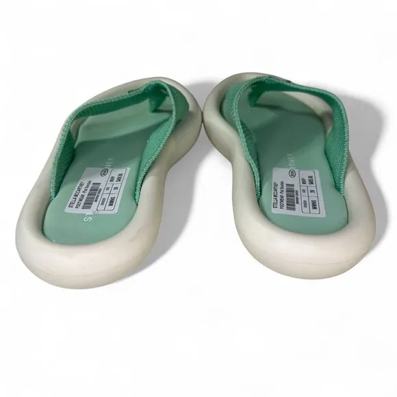 Stella McCartney Women's Mint Green Air Slide Flip Flop Sandals EU 39 NWOB