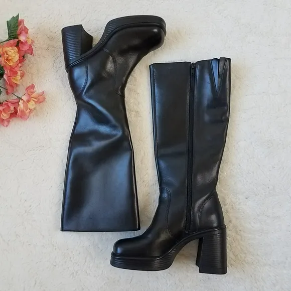 Steve Madden Fanatik Tall Leather Boots