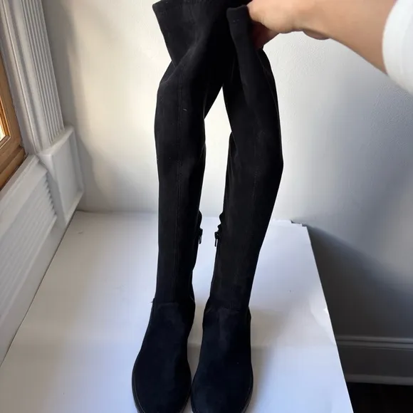STEVE MADDEN  Lizbeth Faux Suede Tall Knee-High Boots Sz 6M