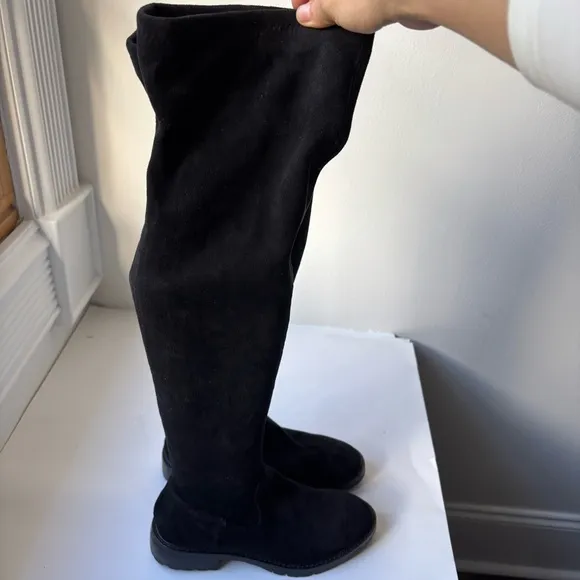 STEVE MADDEN  Lizbeth Faux Suede Tall Knee-High Boots Sz 6M