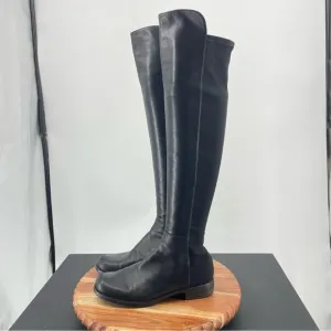 Stuart Weitzman 5050 tall over the knee boots black Sz 6