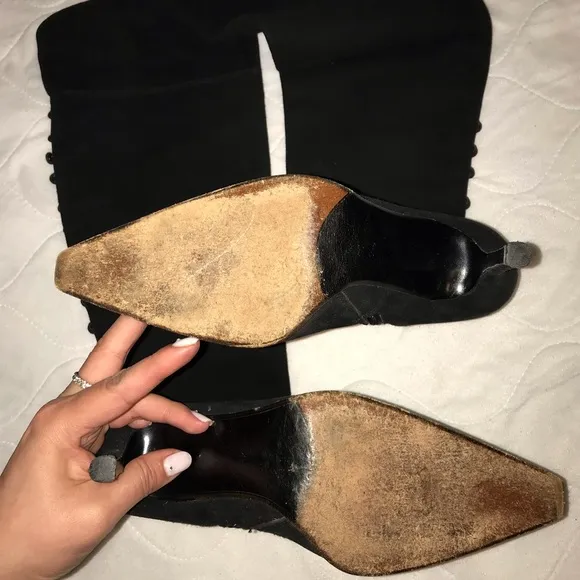 STUART WEITZMAN TALL BOOTS 8 (VINTAGE)