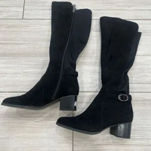 Suede Tall Boots