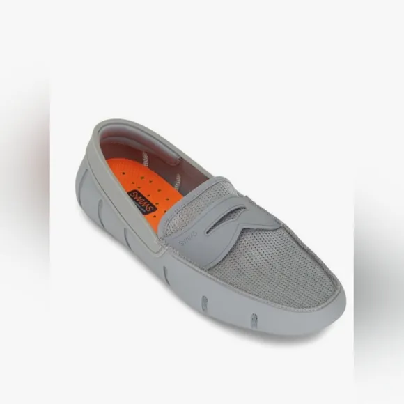 SWIMS Gray Penny Loafer for Men Size 12 Blue Gray Waterproof Water Shoe Slip On