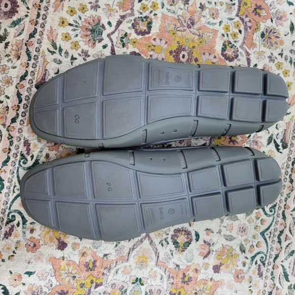 SWIMS Gray Penny Loafer for Men Size 12 Blue Gray Waterproof Water Shoe Slip On
