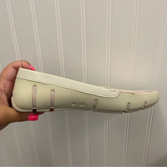 Swims Off White Water Penny Loafer Slip On Shoes Sz 39