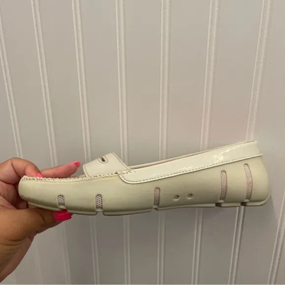 Swims Off White Water Penny Loafer Slip On Shoes Sz 39