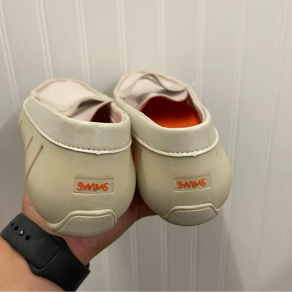 Swims Off White Water Penny Loafer Slip On Shoes Sz 39