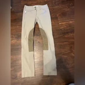 Tailored Sportsman Trophy Hunter 3960 Breeches Girl's Size 14 Front zipRead!