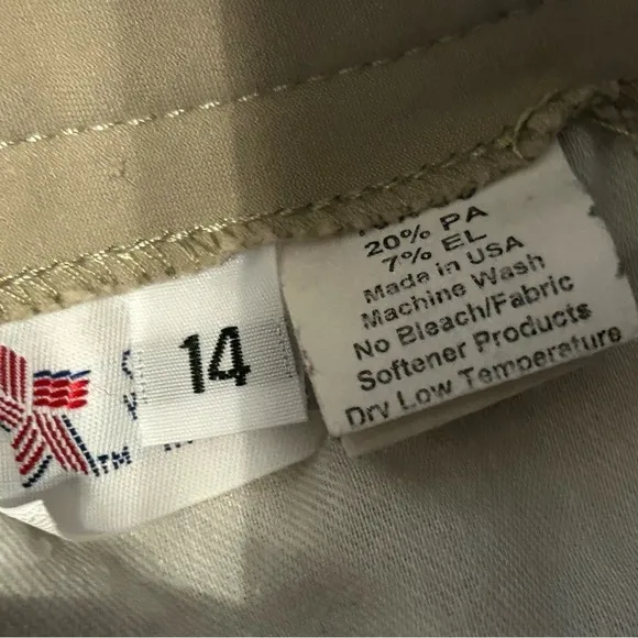 Tailored Sportsman Trophy Hunter 3960 Breeches Girl's Size 14 Front zipRead!