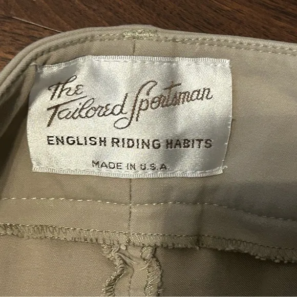 Tailored Sportsman Trophy Hunter 3960 Breeches Girl's Size 14 Front zipRead!
