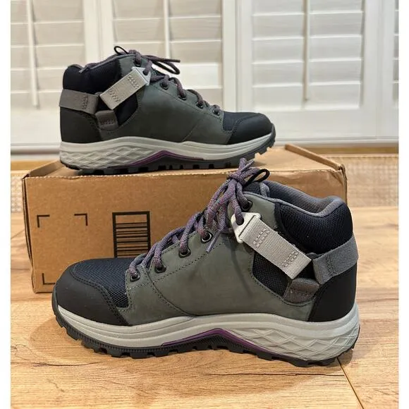 Teva Grandview GTX Sneaker Dark Shadow Size 6.5 NWOB Waterproof Leather Dry Mesh