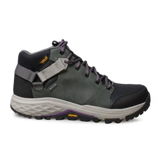 Teva Grandview GTX Sneaker Dark Shadow Size 6.5 NWOB Waterproof Leather Dry Mesh