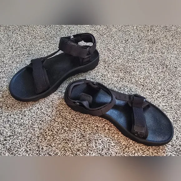 Teva M Hydratrek Black Men Trail Water Strap Sandal 1150510-BLK Size 10