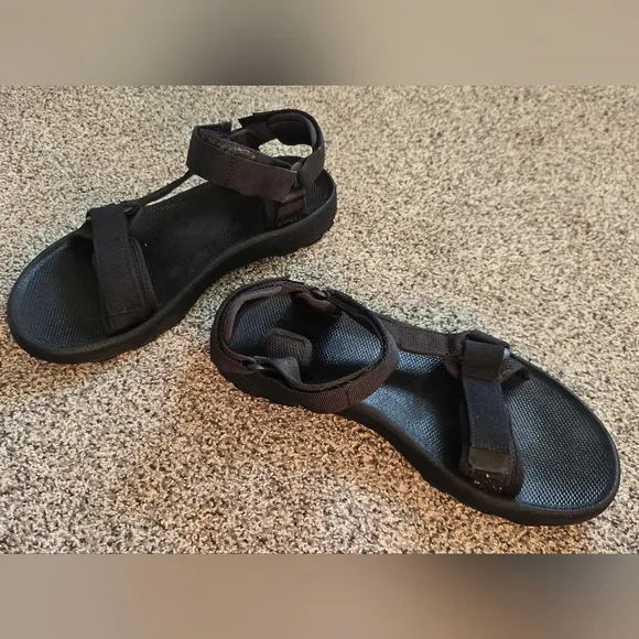 Teva M Hydratrek Black Men Trail Water Strap Sandal 1150510-BLK Size 10