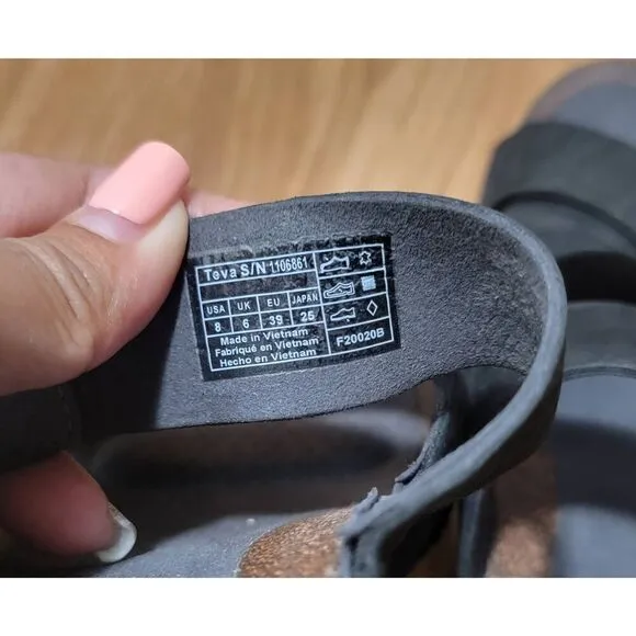Teva Mahonia Slide Sandals 8