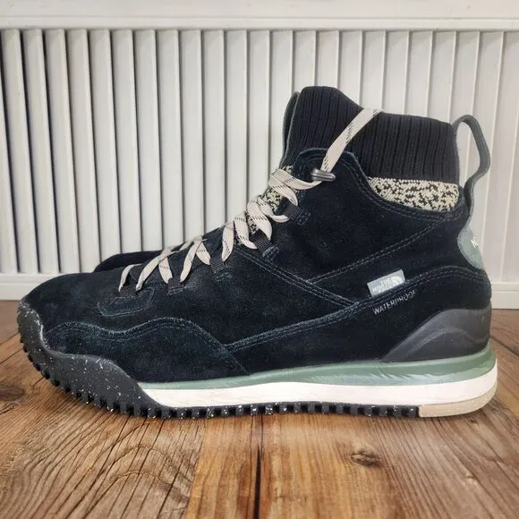 The North Face Back-To-Berkeley III Mens Size 11.5 Black Suede Waterproof Boots