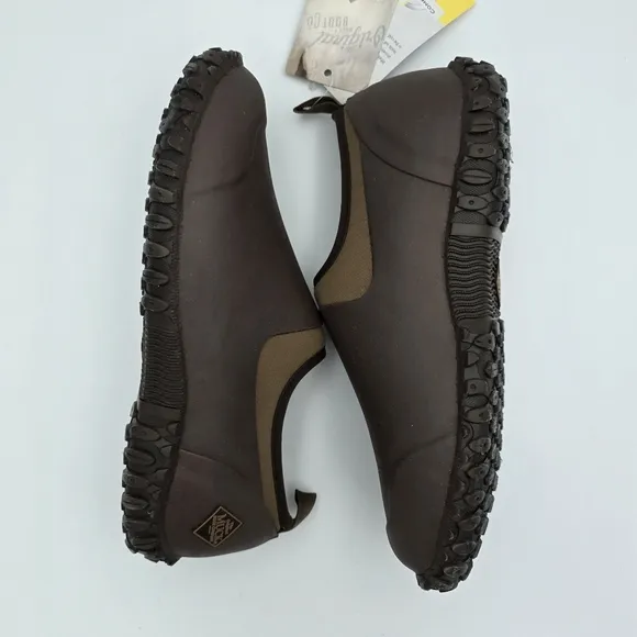 The Original Muck Boot Company Men's Muckster Rubber Garden Shoes, Brown, Size 8