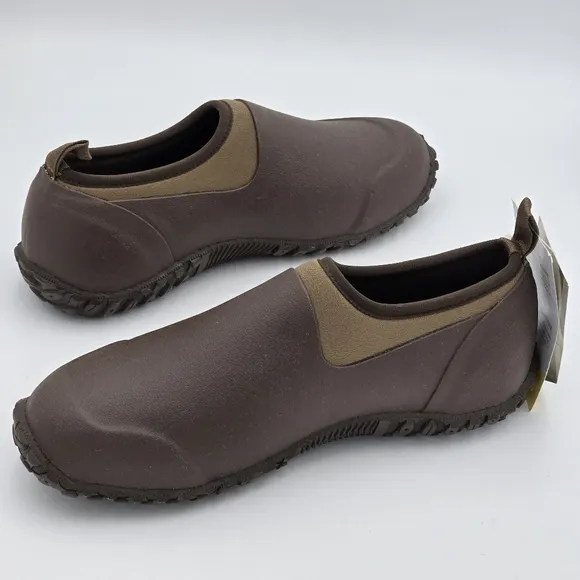 The Original Muck Boot Company Men's Muckster Rubber Garden Shoes, Brown, Size 8