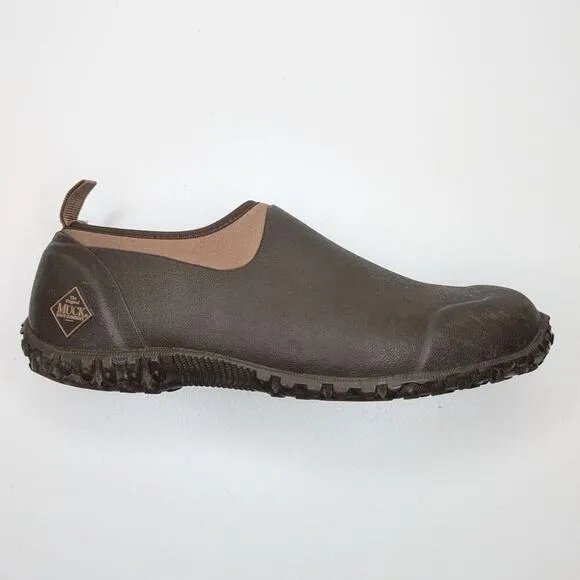 The Original Muck Boot Company Muckster II shoes brown rubber waterproof size 10