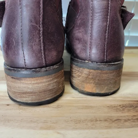 Timberland chocolate earthkeepers bethel buckle tall riding zipper boots