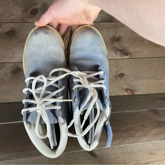 Timberland Nellie Womens size 7.5 shoes blue waterproof chukka boots