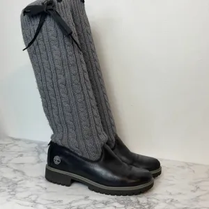 Timberland Tall Cable Knit Sweater Boots 9W